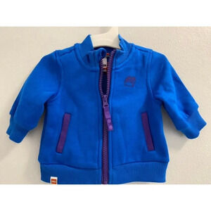 NEWBORN LEGO X TARGET - TRACK JACKET - BLUE AND PURPLE - NEW WITH TAGS